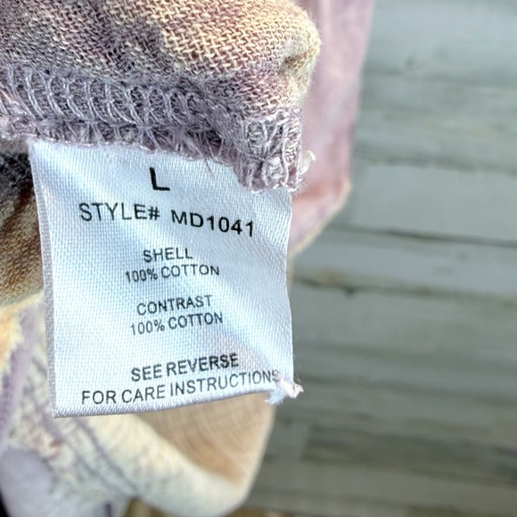 Oli & Hali Boho Oversized Patchwork Cotton Dress Raw Seam Lagenlook L - Picture 13 of 13